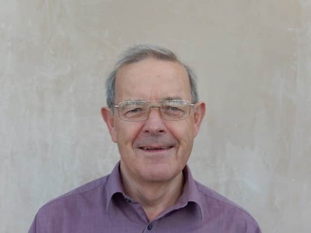 a man posing
